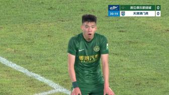 董春雨补时送点哈达斯绝平 浙江1-1津门虎 董春雨补时送点哈达斯绝平 浙江1-1津门虎